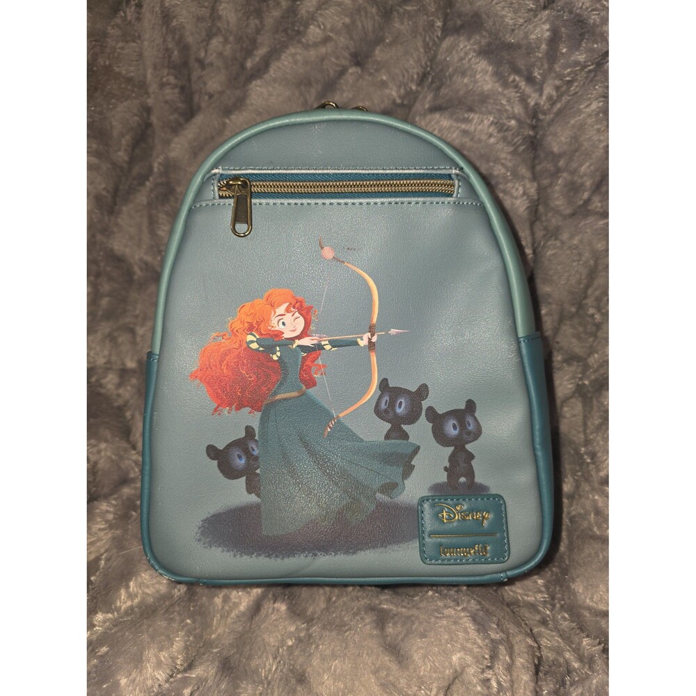 Loungefly Disney brave mini backpack bookbag purse bag tote!